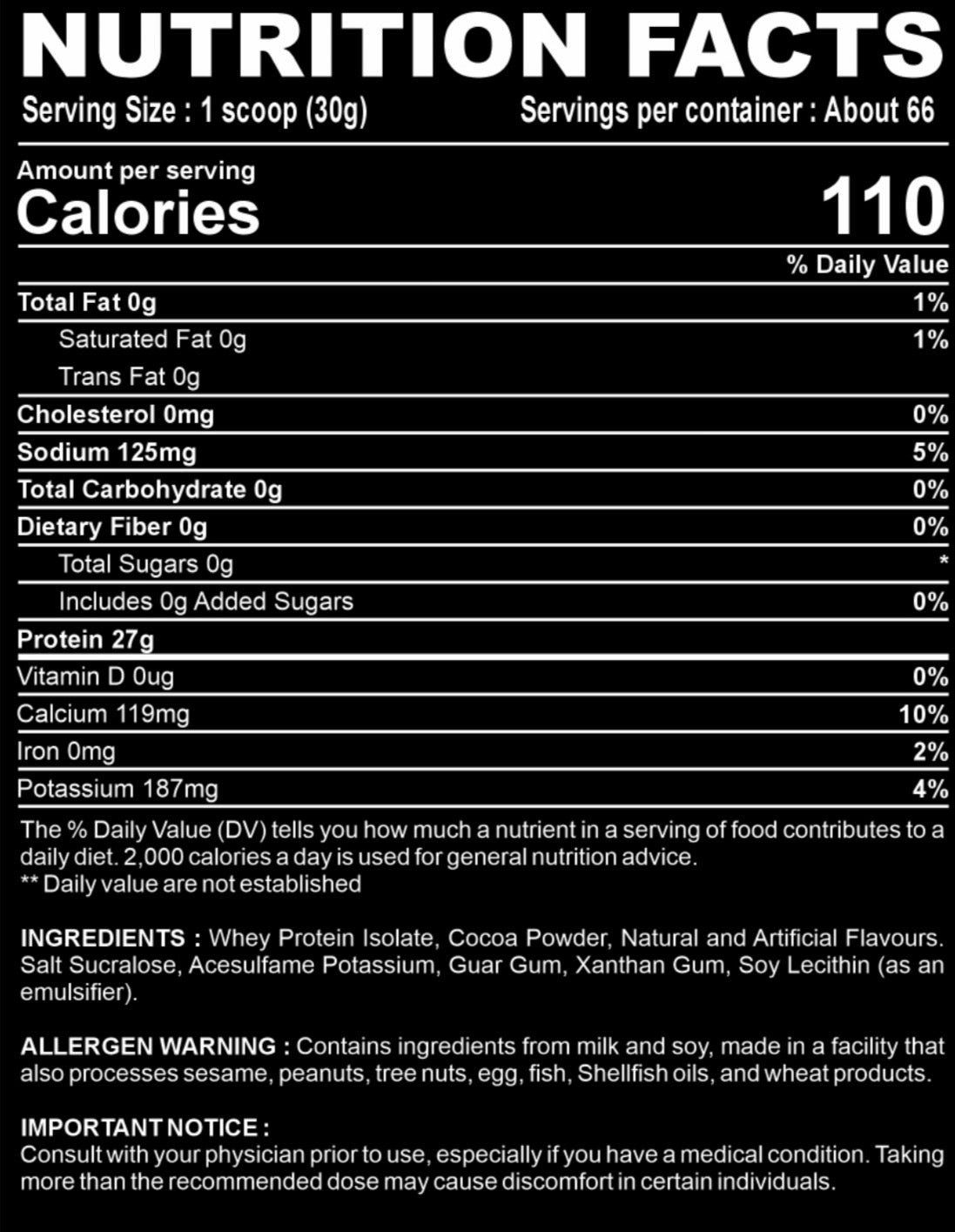 Isolate Whey Protein